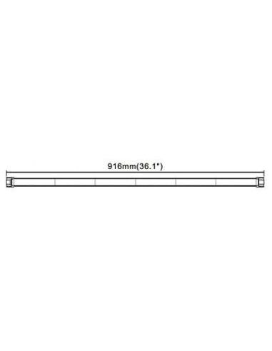 LED Warnstrahl Warnleuchte 916x35 R65 R10
