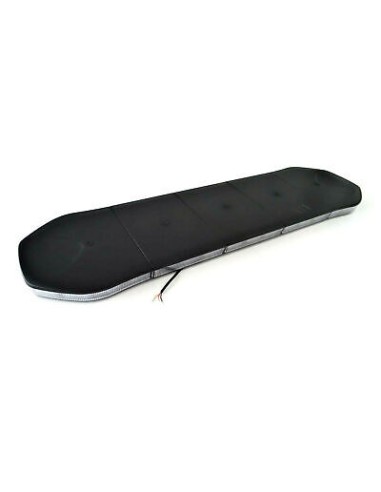 LED Warnbalken 1200×326 mm, 76W, Warnleuchte LED, 152 LEDs, 12/24V, R65 R10, IP67 – starkes Warnsignal, robustes Gehäuse