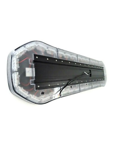 LED Warnbalken 1200×326 mm, 76W, Warnleuchte LED, 152 LEDs, 12/24V, R65 R10, IP67 – starkes Warnsignal, robustes Gehäuse