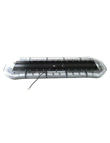 LED Warnbalken 1200×326 mm, 76W, Warnleuchte LED, 152 LEDs, 12/24V, R65 R10, IP67 – starkes Warnsignal, robustes Gehäuse