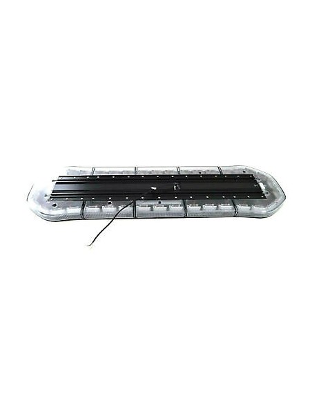 LED Warnbalken 1200×326 mm, 76W, Warnleuchte LED, 152 LEDs, 12/24V, R65 R10, IP67 – starkes Warnsignal, robustes Gehäuse