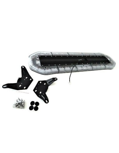 LED Warnbalken 1200×326 mm, 76W, Warnleuchte LED, 152 LEDs, 12/24V, R65 R10, IP67 – starkes Warnsignal, robustes Gehäuse