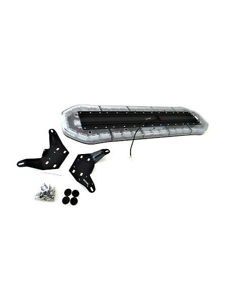 LED Warnbalken 1200×326 mm, 76W, Warnleuchte LED, 152 LEDs, 12/24V, R65 R10, IP67 – starkes Warnsignal, robustes Gehäuse