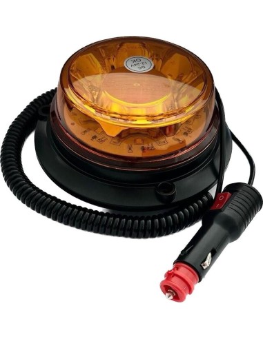 Rundumleuchte 4 Blitzmuster 12V 24V ECE R65 R10 E9 Magnet und Lampenstift SET