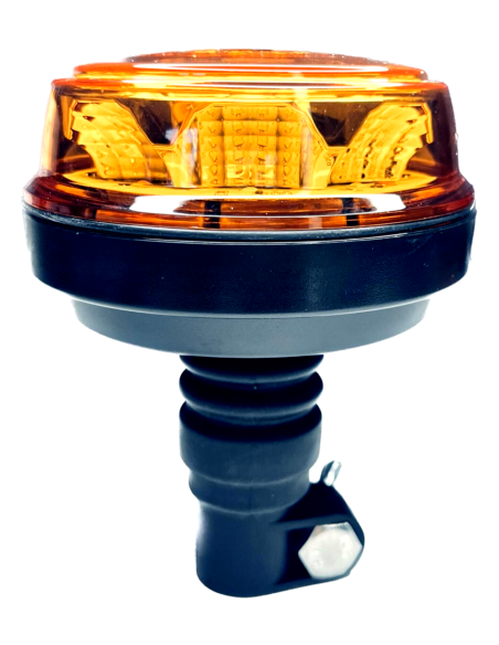 Rundumleuchte 4 Blitzmuster 12V 24V ECE R65 R10 E9 Magnet und Lampenstift SET