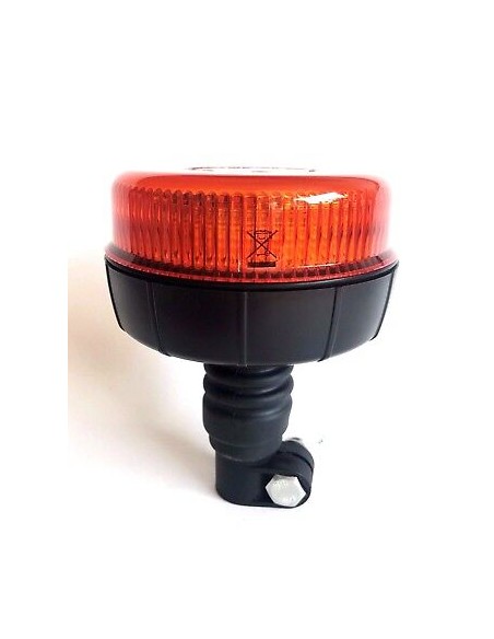 LED Rundumleuchte Warnleuchte 12V 24V R65 R10 flex Rundumkennleuchte 12 LED x 3W