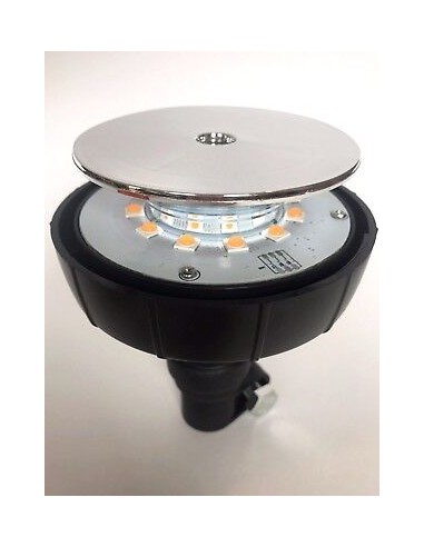 LED Rundumleuchte Warnleuchte 12V 24V R65 R10 flex Rundumkennleuchte 12 LED x 3W