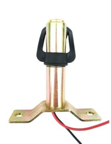 LED Rundumleuchte  mit 4 Blitzmuster 12V 24V ECE R65 R10 E9 mit Halterung