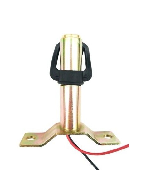 LED Rundumleuchte  mit 4 Blitzmuster 12V 24V ECE R65 R10 E9 mit Halterung
