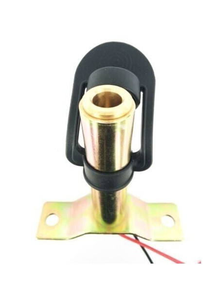 LED Rundumleuchte  mit 4 Blitzmuster 12V 24V ECE R65 R10 E9 mit Halterung