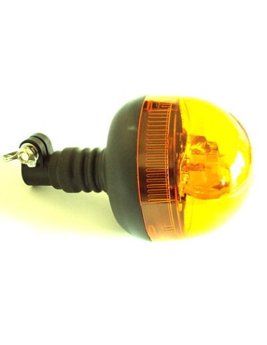 Warnleuchte Rundum Licht Rundumleuchte  H1 12/24V Flexibler Fuss Blitzlicht