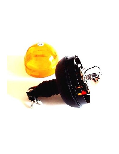 Warnleuchte Rundum Licht Rundumleuchte  H1 12/24V Flexibler Fuss Blitzlicht