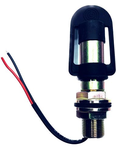 LED Rundumleuchte  mit 4 Blitzmuster 12V 24V ECE R65 R10 E9 mit Aufsteckrohr