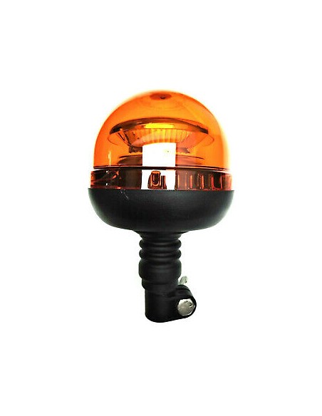 Orange LED Rundumleuchte Warnleuchte 45 LED 12V 24V R65 R10 E9 doppelter Blitz