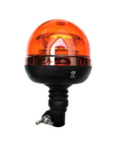 Orange LED Rundumleuchte Warnleuchte 45 LED 12V 24V R65 R10 E9 doppelter Blitz 2