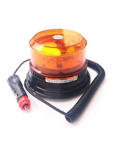 Rundumleuchte Warnleuchte 12 LED 12V 24V Sechs Blitz Zwei Blitz Rotation Magnet