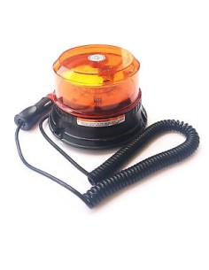 Rundumleuchte Warnleuchte 12 LED 12V 24V Sechs Blitz Zwei Blitz Rotation Magnet 2