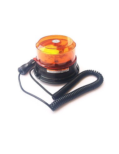 Rundumleuchte Warnleuchte 12 LED 12V 24V Sechs Blitz Zwei Blitz Rotation Magnet