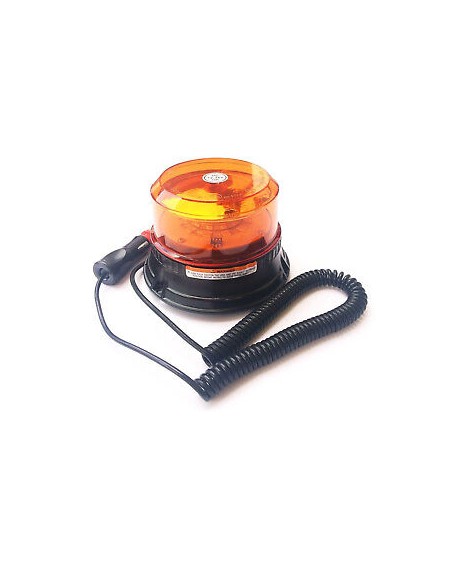 Rundumleuchte Warnleuchte 12 LED 12V 24V Sechs Blitz Zwei Blitz Rotation Magnet