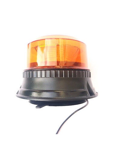 Rundumleuchte Warnleuchte 12 LED 12V 24V Sechs Blitz Zwei Blitz Rotation Magnet
