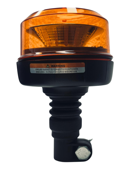 Rundumleuchte Warnleuchte LED 12-24V E9 ECE 10 R65 mit Halterung I