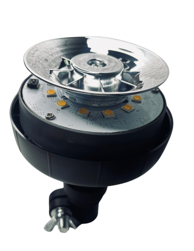 Rundumleuchte Warnleuchte LED 12-24V E9 ECE 10 R65 mit Halterung U