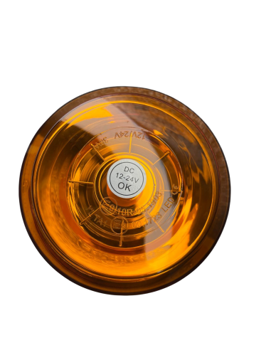 Rundumleuchte Warnleuchte LED 12-24V E9 ECE 10 R65 mit Halterung U