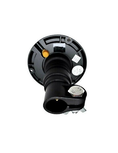 Orange weiß 18 LED Rundumleuchte 3 Blitzmuster 12/24V ECE R65 R10 + Halterung I