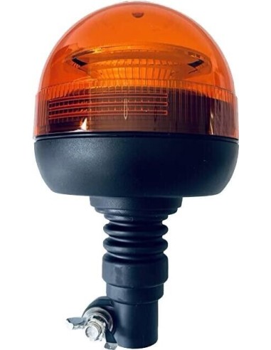 Rundumleuchte orange, Warnleuchte mit flexiblem Fuß LED 3 Funktionen R65 3 Stück