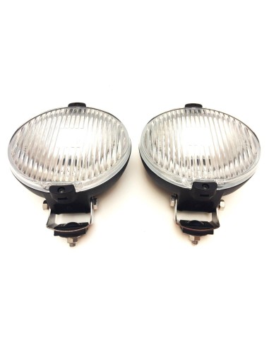 2x Nebelscheinwerfer H3 Halogen 12V 24V Zusatzscheinwer Ø152 Glühbirnen 12V SET