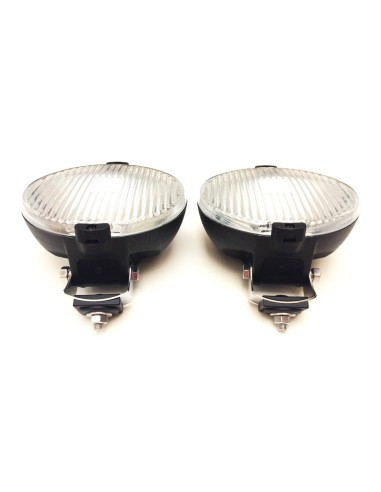 2x Nebelscheinwerfer H3 Halogen 12V 24V Zusatzscheinwer Ø152 Glühbirnen 12V SET