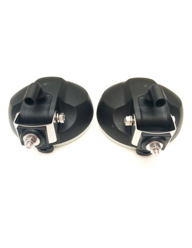 2x Nebelscheinwerfer H3 Halogen 12V 24V Zusatzscheinwer Ø152 Glühbirnen 24V  SET