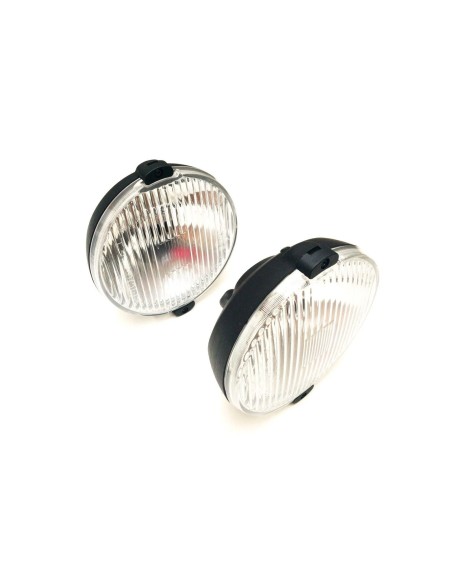2x Nebelscheinwerfer H3 Halogen 12V 24V Zusatzscheinwer Ø152 Glühbirnen 24V  SET