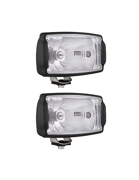 2x Fernscheinwerfer mit Positionslicht H3 Halogen Zusatzscheinwerfer 12V 24V LKW
