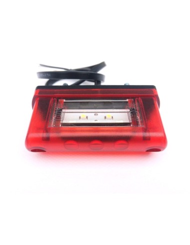 2x LED Kennzeichenleuchte Nummerschildleuchte Kennzeichenbeleuchtung Dreieck SET