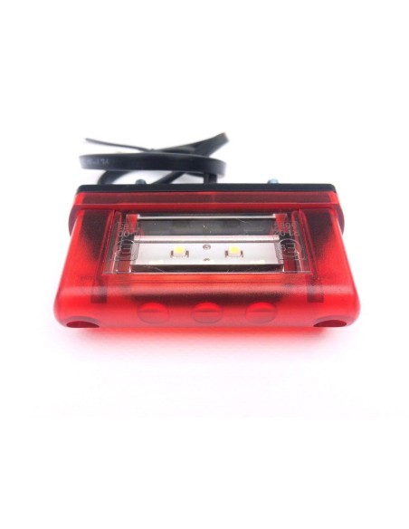 2x LED Kennzeichenleuchte Nummerschildleuchte Kennzeichenbeleuchtung Dreieck SET