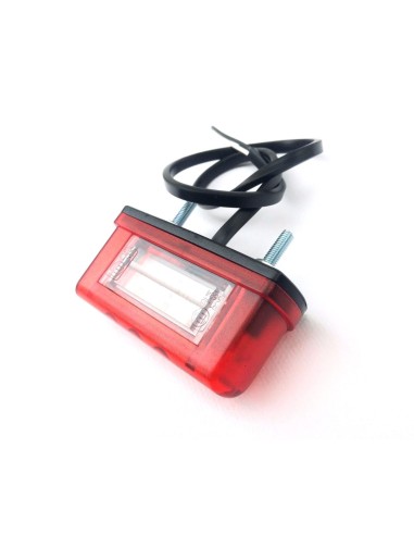 2x LED Kennzeichenleuchte Nummerschildleuchte Kennzeichenbeleuchtung Dreieck SET