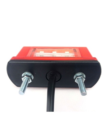 2x LED Kennzeichenleuchte Nummerschildleuchte Kennzeichenbeleuchtung Dreieck SET