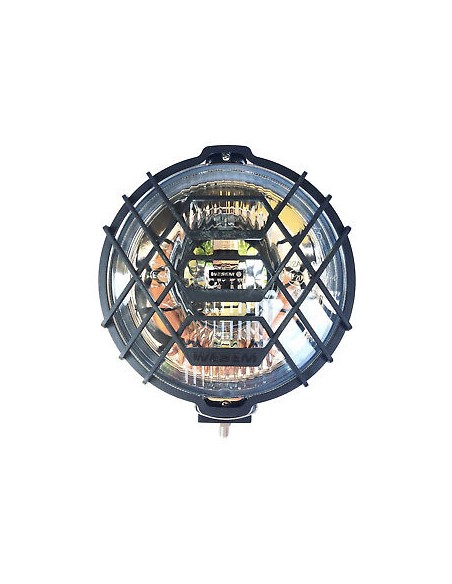 Rund Chrom Fernscheinwerfer H3 Halogen Zusatzscheinwerfer 183 mm 12V 24V E20 LKW