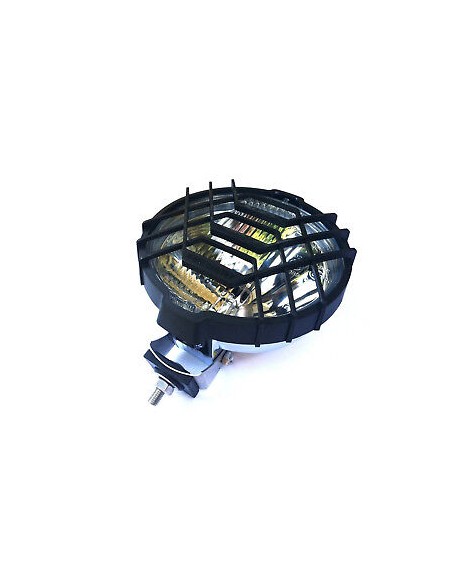 Rund Chrom Fernscheinwerfer H3 Halogen Zusatzscheinwerfer 183 mm 12V 24V E20 LKW