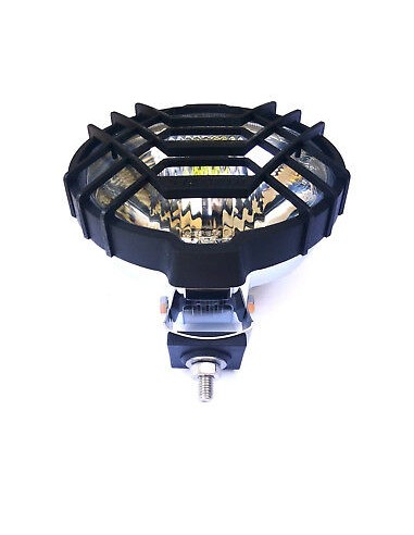 Rund Chrom Fernscheinwerfer H3 Halogen Zusatzscheinwerfer 183 mm 12V 24V E20 LKW