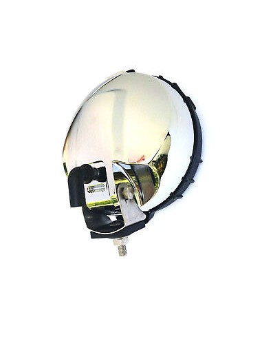 Rund Chrom Fernscheinwerfer H3 Halogen Zusatzscheinwerfer 183 mm 12V 24V E20 LKW