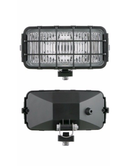 2x Nebelscheinwerfer H3 Halogen Weiß 12/24V Zusatzscheinwer 195x95x82 UNIV SET