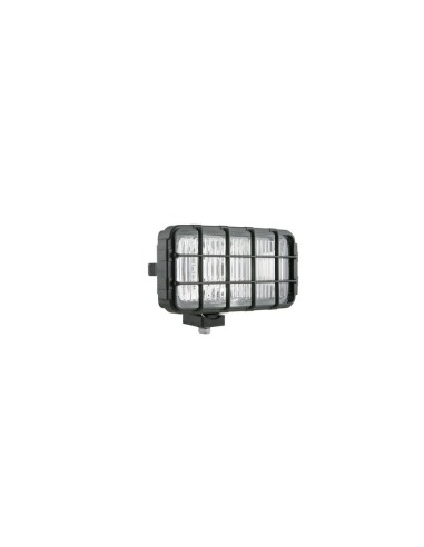 2x Nebelscheinwerfer H3 Halogen Weiß 12/24V Zusatzscheinwer 195x95x82 UNIV SET