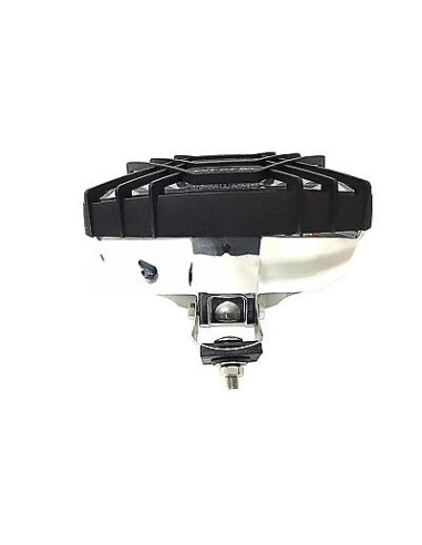 Chrom Scheinwerfer H3 Halogen Zusatzscheinwerfer 12V 24V E20 mit Schutzgitter