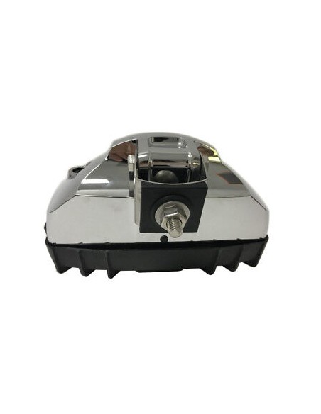 Chrom Scheinwerfer H3 Halogen Zusatzscheinwerfer 12V 24V E20 mit Schutzgitter