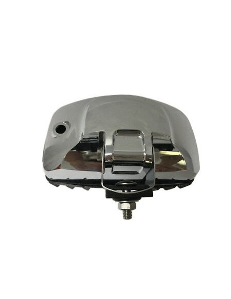 Chrom Scheinwerfer H3 Halogen Zusatzscheinwerfer 12V 24V E20 mit Schutzgitter