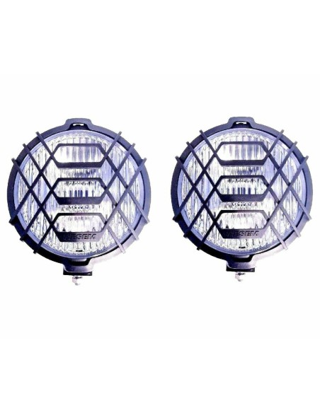 2x Rund Nebelscheinwerfer H3 Halogen 12V 24V Nebellicht Zusatzscheinwer E20 IP54