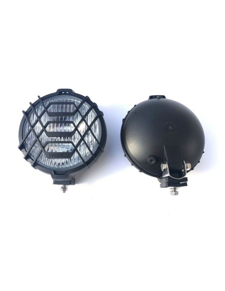 2x Rund Nebelscheinwerfer H3 Halogen 12V 24V Nebellicht Zusatzscheinwer E20 IP54