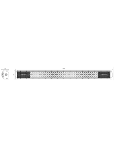 Panel LED 141 x LED łuk KMR15